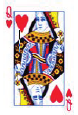 Picture of Playing card Queen
